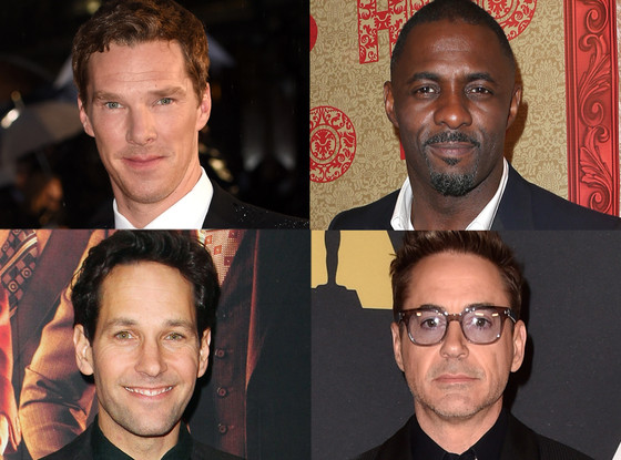 Robert Downey Jr., Idris Elba, Benedict Cumberbatch, Paul Rudd Robert Downey Jr., Idris Elba, Benedict Cumberbatch, Paul Rudd